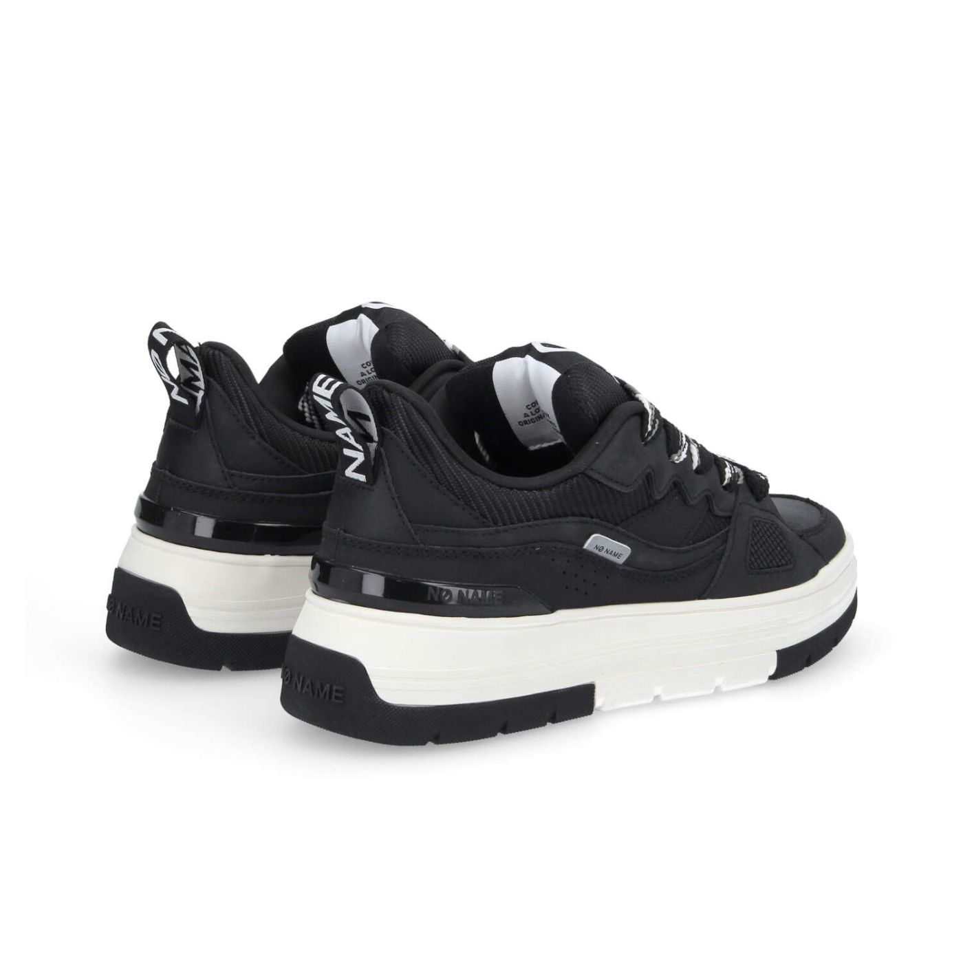 NOLLIE SNEAKER W  -  NAPPA/NUB/STRAW  - NERO